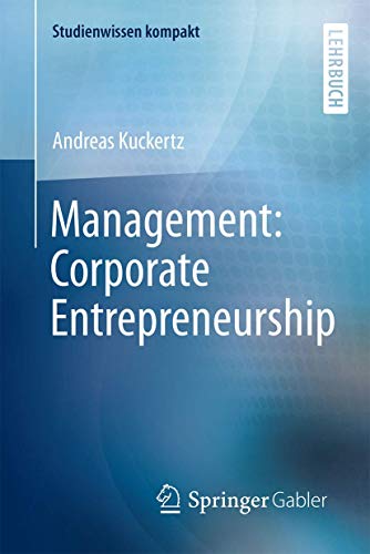 Stock image for Management: Corporate Entrepreneurship for sale by Chiron Media