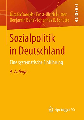 Beispielbild fr Sozialpolitik in Deutschland: Eine systematische Einfhrung zum Verkauf von medimops