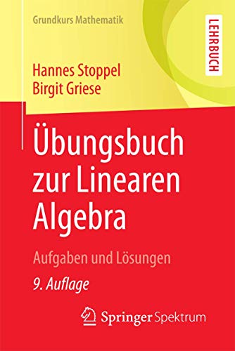 Stock image for bungsbuch Zur Linearen Algebra: Aufgaben Und Lsungen for sale by Revaluation Books