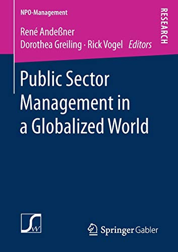Imagen de archivo de Public Sector Management in a Globalized World a la venta por Chiron Media