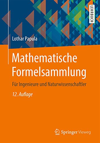 Beispielbild fr Mathematische Formelsammlung: Fr Ingenieure und Naturwissenschaftler zum Verkauf von medimops