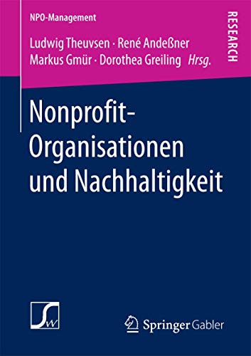 Stock image for Nonprofit-Organisationen und Nachhaltigkeit (NPO-Management) for sale by medimops