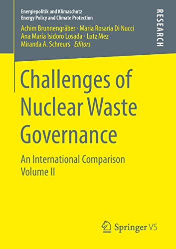 Imagen de archivo de CHALLENGES OF NUCLEAR WASTE GOVERNANCE (2934800527 10.05.2019) a la venta por Basi6 International