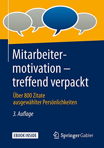 Stock image for Mitarbeitermotivation ? treffend verpackt: ber 800 Zitate ausgewhlter Persnlichkeiten for sale by medimops