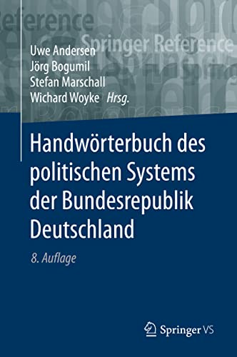 Stock image for Handw rterbuch Des Politischen Systems Der Bundesrepublik Deutschland for sale by ThriftBooks-Atlanta