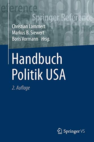 9783658238445: Handbuch Politik USA (Springer Reference Sozialwissenschaften)