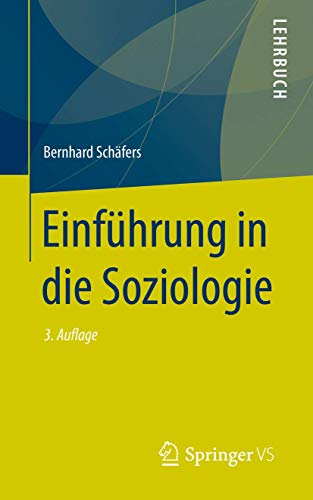 9783658263614: Einfhrung in die Soziologie (German Edition)