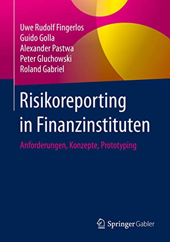 Imagen de archivo de Risikoreporting in Finanzinstituten a la venta por Blackwell's