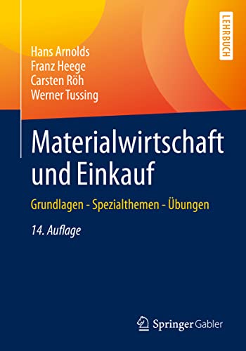 Imagen de archivo de Materialwirtschaft und Einkauf: Grundlagen - Spezialthemen - bungen (German Edition) a la venta por GF Books, Inc.