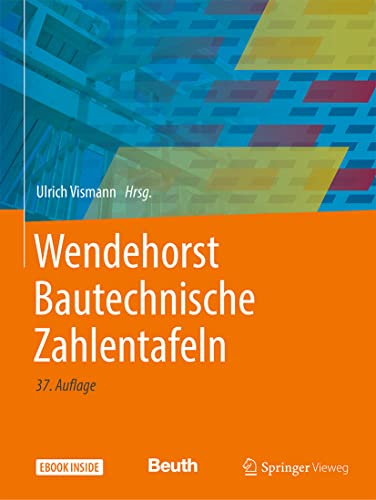 Stock image for Wendehorst Bautechnische Zahlentafeln: Includes Digital Download for sale by Revaluation Books