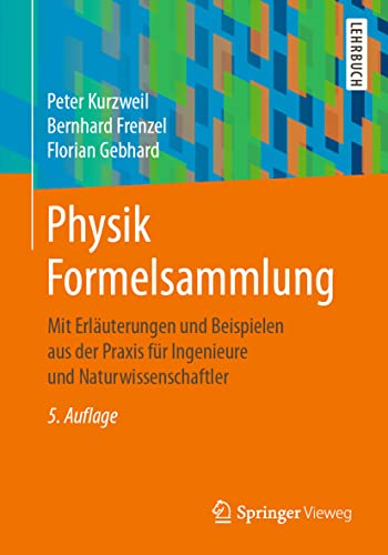 Imagen de archivo de Physik Formelsammlung a la venta por Blackwell's