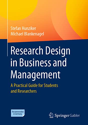 Stock image for Research Design in Business and Management: A Practical Guide for Students and Researchers for sale by Mispah books