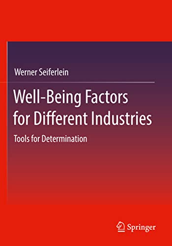 9783658349998: Well-Being Factors for Different Industries: Tools for Determination