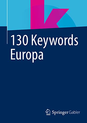 Stock image for 130 Keywords Europa for sale by Revaluation Books