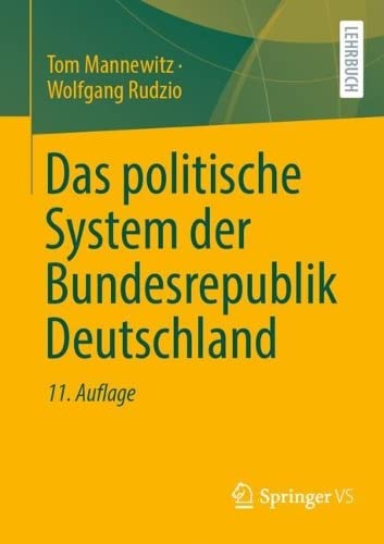 Beispielbild für Das Politische System Der Bundesrepublik Deutschland zum Verkauf von Blackwell's