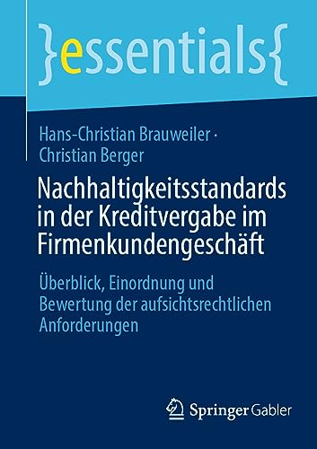 Imagen de archivo de Nachhaltigkeitsstandards in Der Kreditvergabe Im Firmenkundengeschft a la venta por Blackwell's