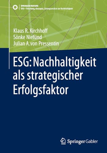 Imagen de archivo de ESG: Nachhaltigkeit Als Strategischer Erfolgsfaktor a la venta por Blackwell's