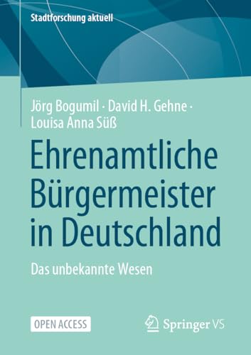 Beispielbild fr Ehrenamtliche Brgermeister in Deutschland zum Verkauf von Blackwell's