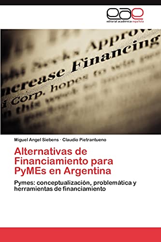 9783659035494: Alternativas de Financiamiento para PyMEs en Argentina: Pymes: conceptualizacin, problemtica y herramientas de financiamiento