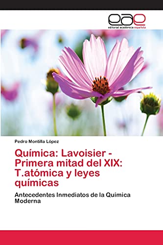Imagen de archivo de Qumica: Lavoisier -Primera mitad del XIX: T.atmica y leyes qumicas: Antecedentes Inmediatos de la Qumica Moderna (Spanish Edition) a la venta por Lucky's Textbooks