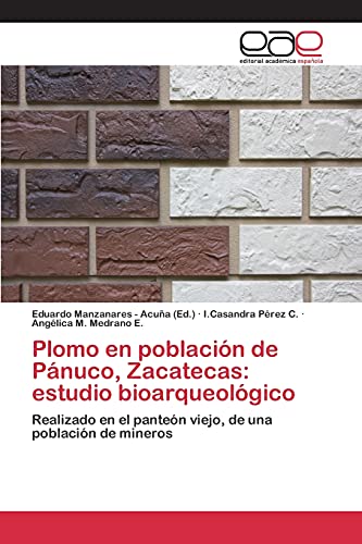 Stock image for Plomo en poblacin de Pnuco, Zacatecas: estudio bioarqueolgico: Realizado en el panten viejo, de una poblacin de mineros (Spanish Edition) for sale by Lucky's Textbooks