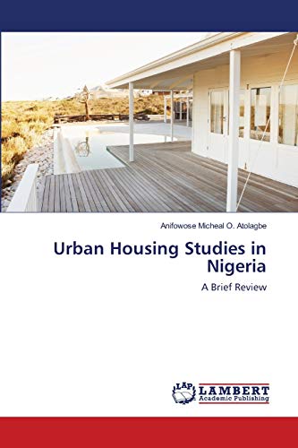 Imagen de archivo de Urban Housing Studies in Nigeria a la venta por Chiron Media
