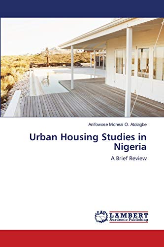 Stock image for Urban Housing Studies in Nigeria for sale by Chiron Media