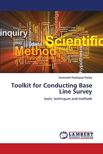 Imagen de archivo de Toolkit for Conducting Base Line Survey: tools, techniques and methods a la venta por Lucky's Textbooks