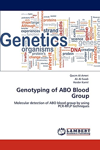 9783659134036: Genotyping of ABO Blood Group: Molecular detection of ABO blood group by using PCR-RFLP techniques