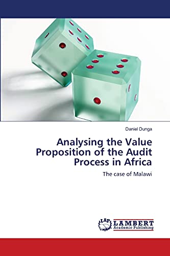 Imagen de archivo de Analysing the Value Proposition of the Audit Process in Africa a la venta por Chiron Media