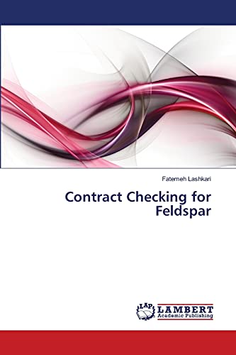 Stock image for Contract Checking for Feldspar for sale by Lucky's Textbooks