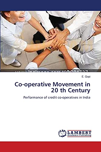 9783659179679: Co-operative Movement in 20 th Century