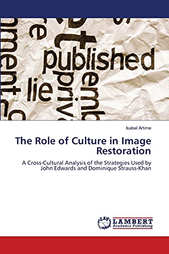 Imagen de archivo de The Role of Culture in Image Restoration a la venta por Books Puddle