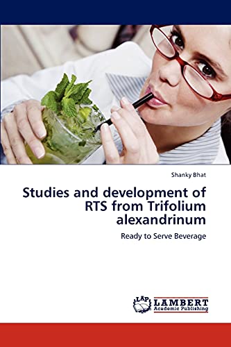 Imagen de archivo de Studies and development of RTS from Trifolium alexandrinum a la venta por Chiron Media