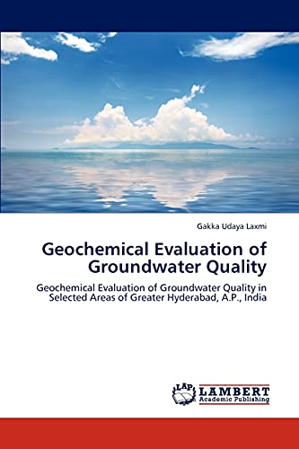 Imagen de archivo de Geochemical Evaluation of Groundwater Quality a la venta por Chiron Media