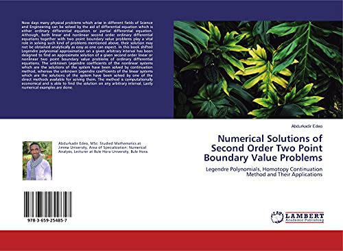 9783659254857: Numerical Solutions of Second Order Two Point Boundary Value Problems: Legendre Polynomials, Homotopy Continuation Method and Their Applications