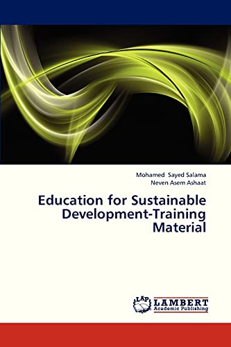 Beispielbild fr Education for Sustainable Development-Training Material zum Verkauf von Chiron Media