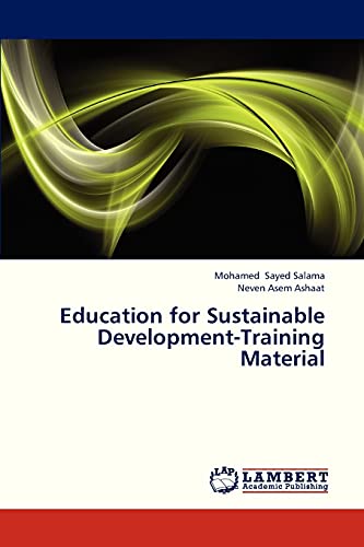 Imagen de archivo de Education for Sustainable Development-Training Material a la venta por Chiron Media