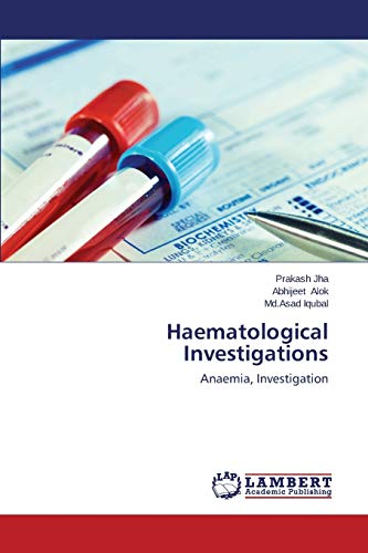 9783659269011: Haematological Investigations: Anaemia, Investigation