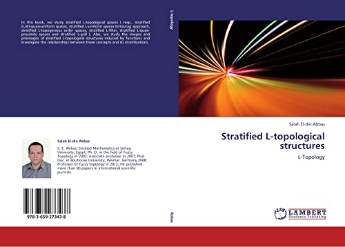 9783659273438: Stratified L-topological structures: L-Topology