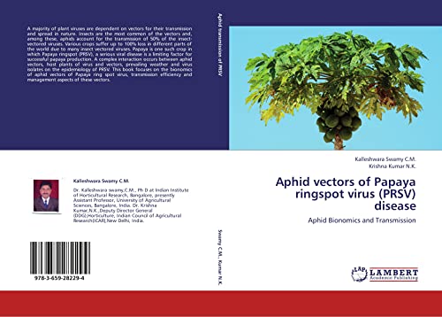 Imagen de archivo de Aphid vectors of Papaya ringspot virus (PRSV) disease: Aphid Bionomics and Transmission a la venta por Lucky's Textbooks