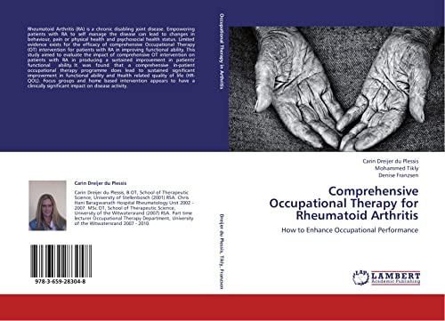 9783659283048: Comprehensive Occupational Therapy for Rheumatoid Arthritis: How to Enhance Occupational Performance