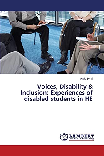Stock image for Voices, Disability & Inclusion: Experiences of disabled students in HE for sale by Lucky's Textbooks