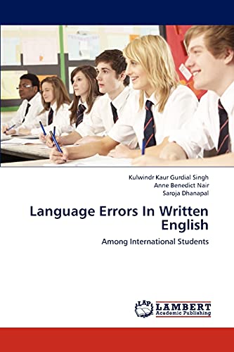 Stock image for Language Errors In Written English: Among International Students for sale by Lucky's Textbooks
