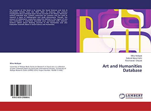9783659290886: Art and Humanities Database