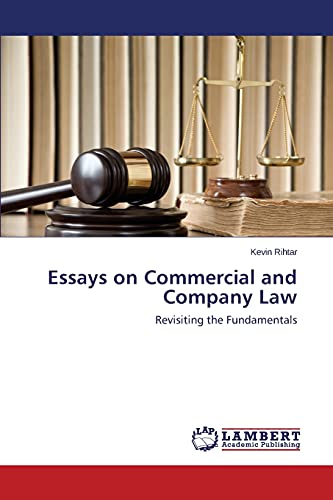 Imagen de archivo de Essays on Commercial and Company Law a la venta por Chiron Media