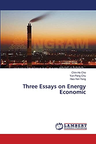 Imagen de archivo de Three Essays on Energy Economic a la venta por Lucky's Textbooks