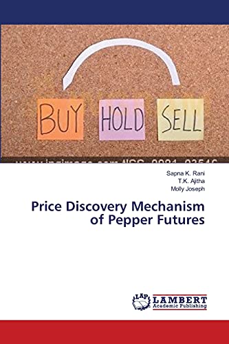 Imagen de archivo de Price Discovery Mechanism of Pepper Futures a la venta por Lucky's Textbooks