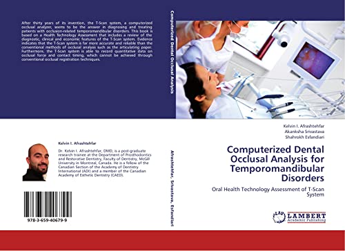 9783659406799: Computerized Dental Occlusal Analysis for Temporomandibular Disorders: Oral Health Technology Assessment of T-Scan System