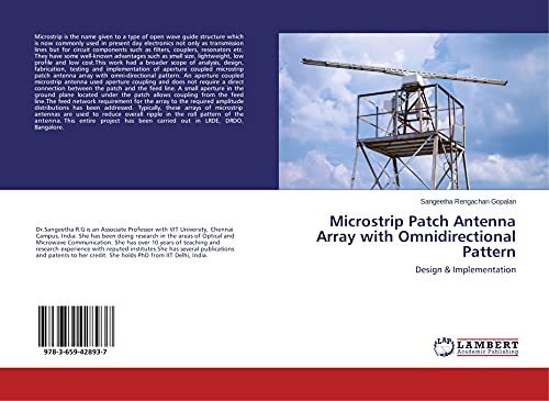 Stock image for Microstrip Patch Antenna Array with Omnidirectional Pattern for sale by Lucky's Textbooks